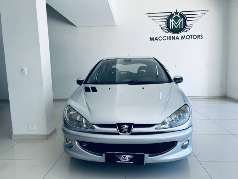 PEUGEOT - 206 - 2006/2007 - Prata - R$ 14.990,00