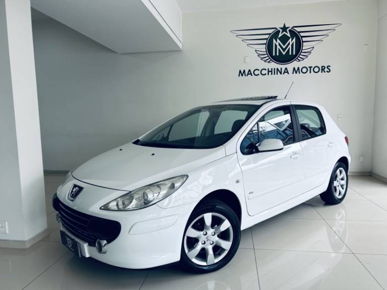 PEUGEOT - 307 - 2010/2011 - Branca - R$ 28.990,00