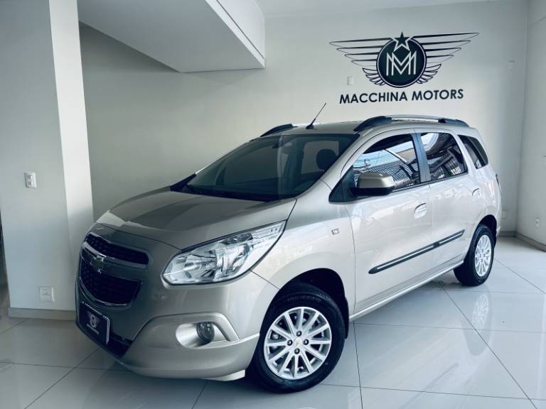CHEVROLET - SPIN - 2013/2014 - Bege - R$ 45.990,00