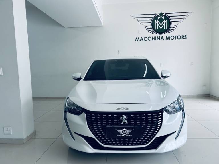 PEUGEOT - 208 - 2021/2022 - Branca - R$ 70.990,00