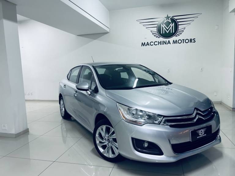 CITROËN - C4 LOUNGE - 2015/2016 - Prata - R$ 53.990,00