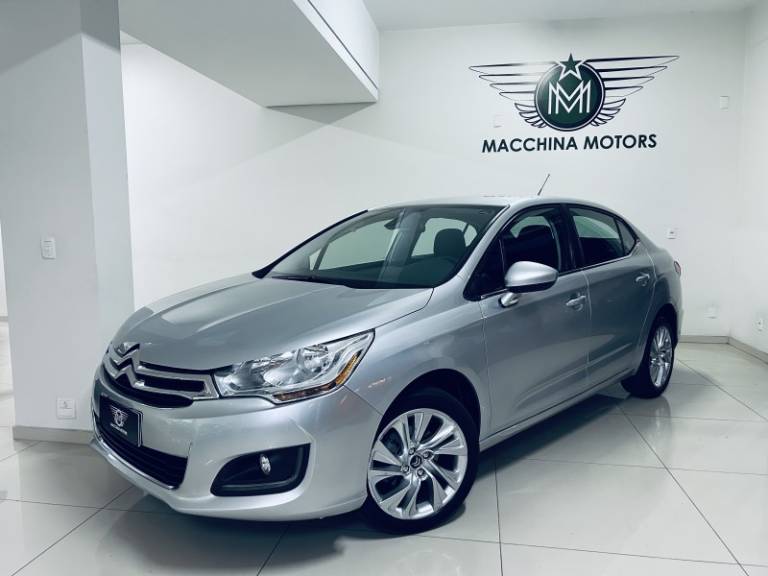 CITROËN - C4 LOUNGE - 2015/2016 - Prata - R$ 53.990,00