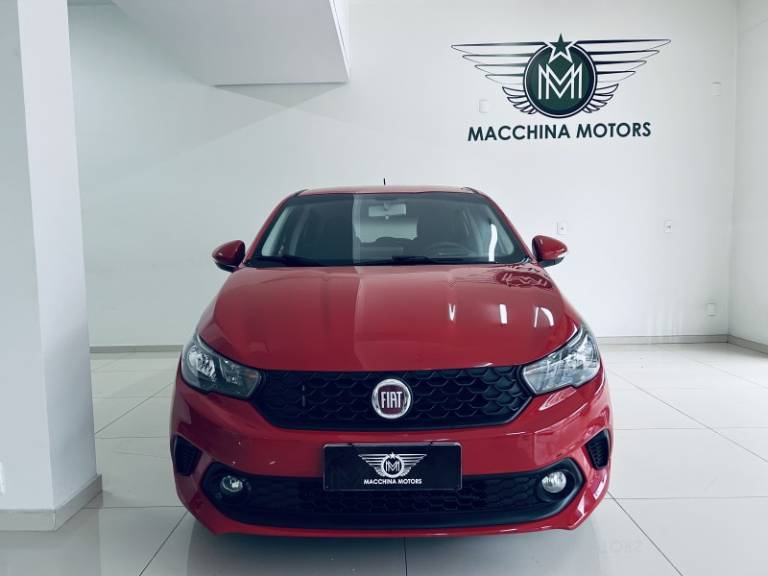 FIAT - ARGO - 2018/2019 - Vermelha - R$ 53.990,00