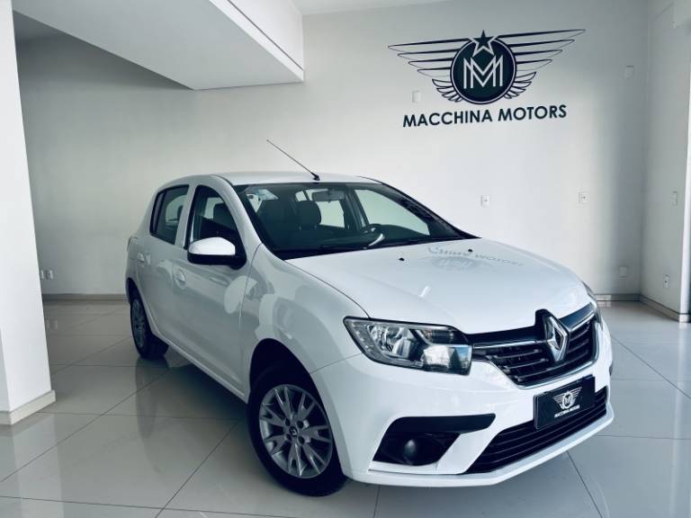 RENAULT - SANDERO - 2019/2020 - Branca - R$ 56.990,00