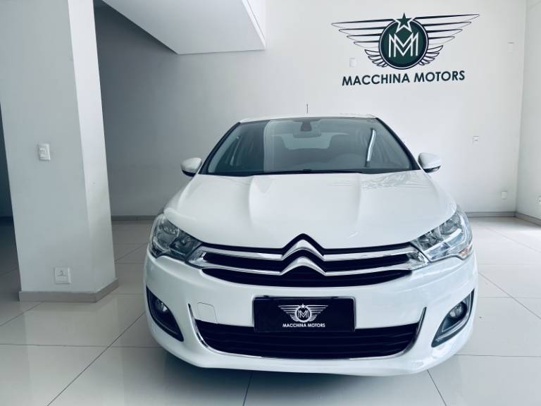 CITROËN - C4 LOUNGE - 2014/2015 - Branca - R$ 47.990,00