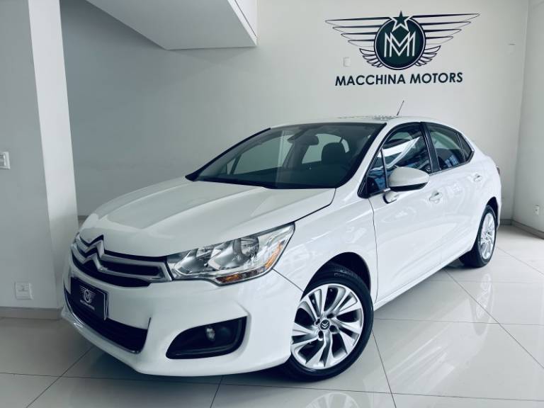 CITROËN - C4 LOUNGE - 2014/2015 - Branca - R$ 48.990,00