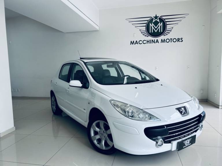 PEUGEOT - 307 - 2010/2011 - Branca - R$ 28.990,00