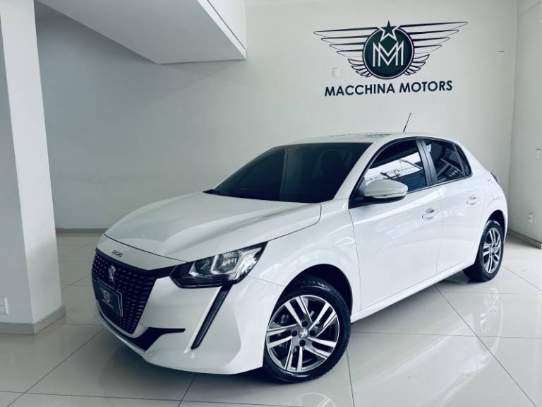 PEUGEOT - 208 - 2021/2022 - Branca - R$ 70.990,00